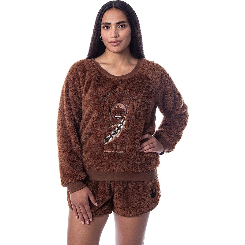 Star Wars Chewbacca Roar Women's Sweater & Shorts Pajama Set
