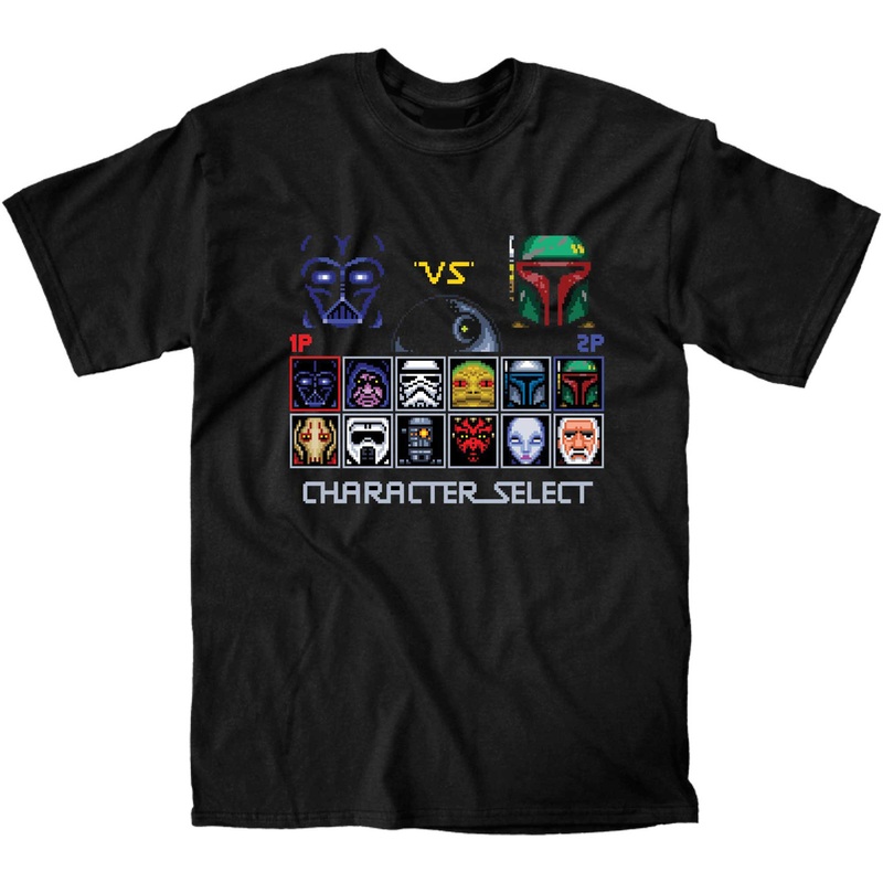 Star Wars Dark Side Fighter Men's Black T-Shirt
