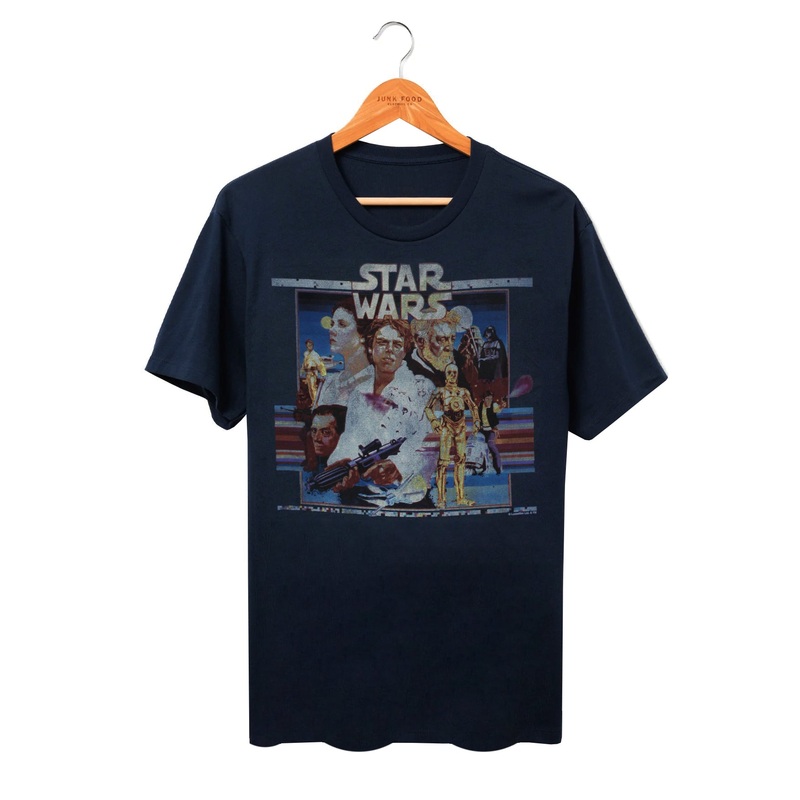 Star Wars Retro Movie Art Men's T-Shirt