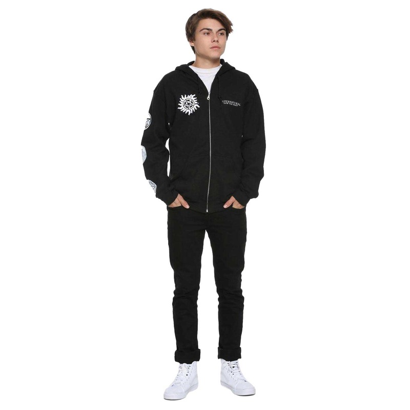 Supernatural Join the Hunt Men's Zip Hoodie, Black