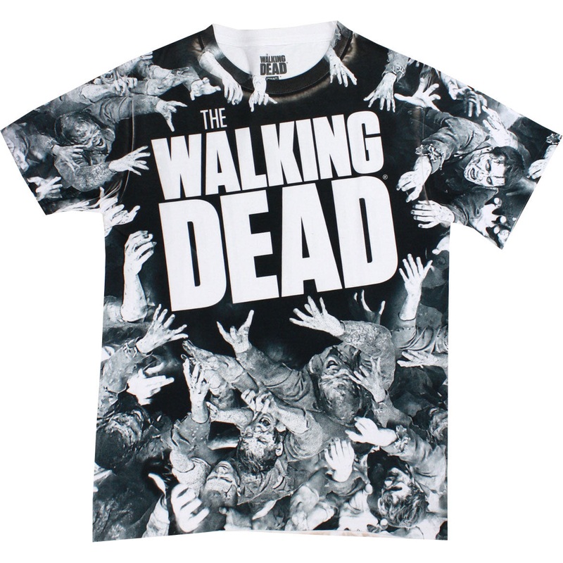Walking Dead Walker Mosh Pit Men's Sublimated Shirt