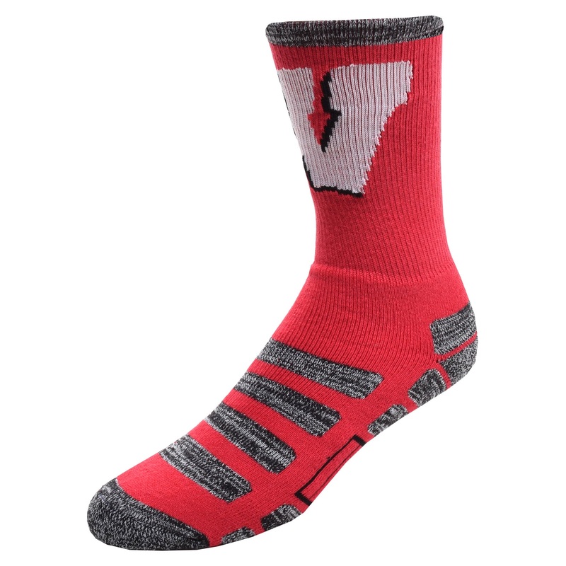 Wisconsin Badgers Patches Socks