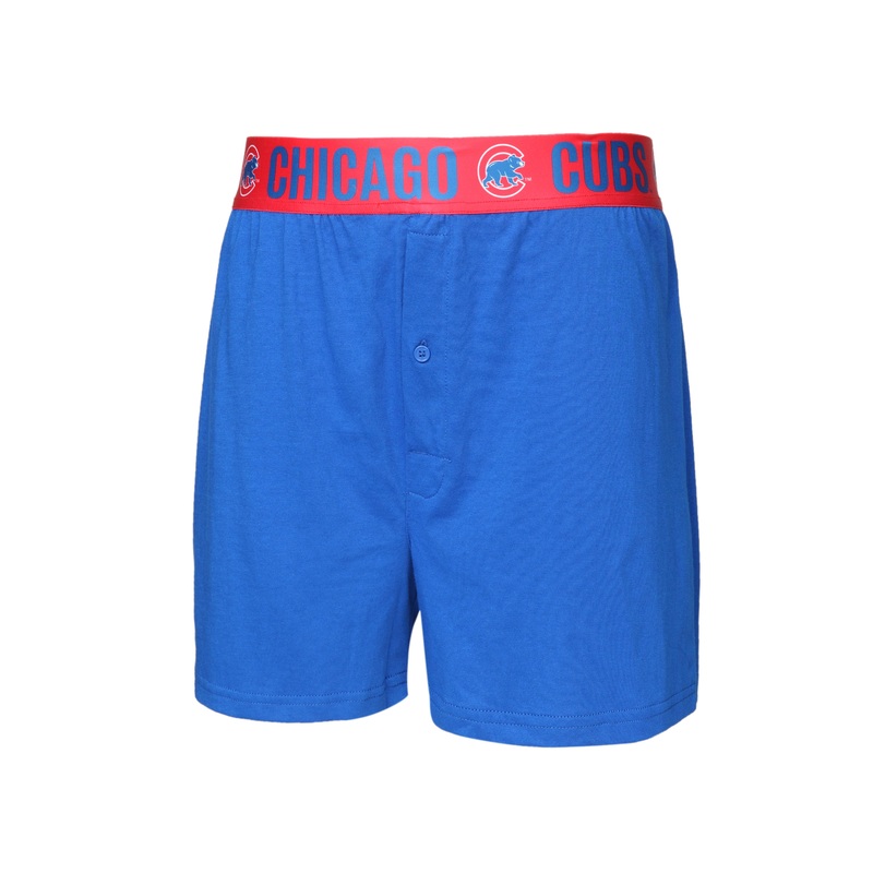 Chicago Cubs Title Knit Boxer Briefs