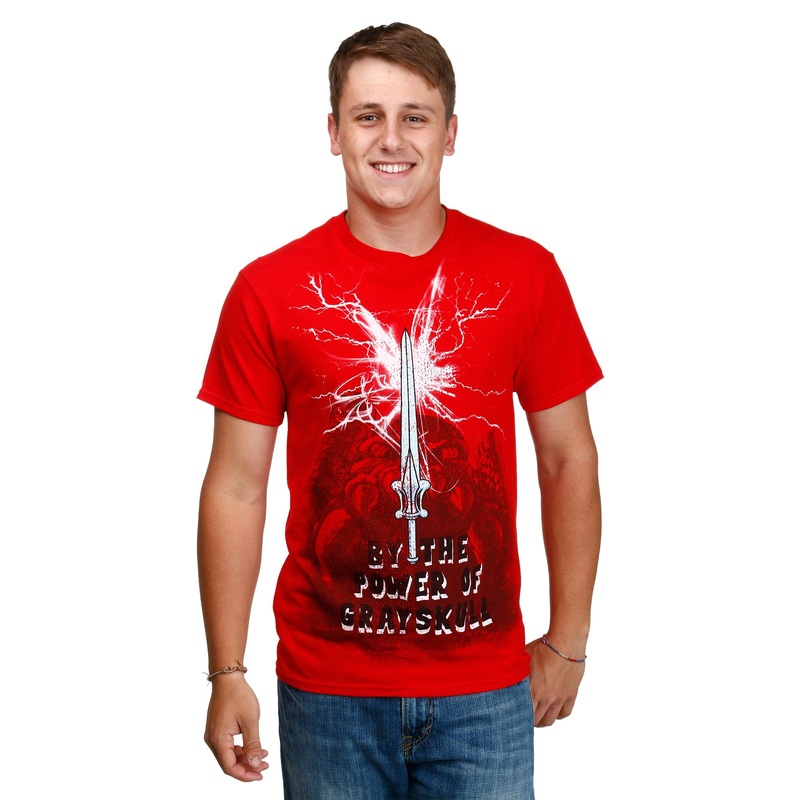 Masters of the Universe The Sword Men's Red Shirt
