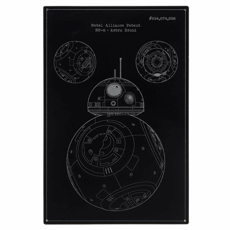 Star Wars BB-8 Screenprinted Heavy Tin Sign