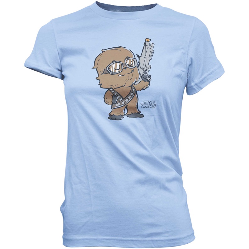 Star Wars Chewie Standing Proud Women's SuperCute Tee