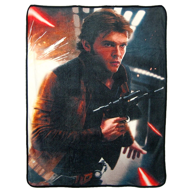 Star Wars Han Solo Dodge 46" x 60" Super Plush Throw Blanket