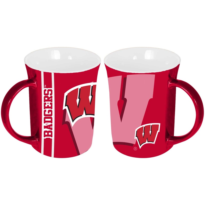 Wisconsin Badgers 15oz Reflective Mug
