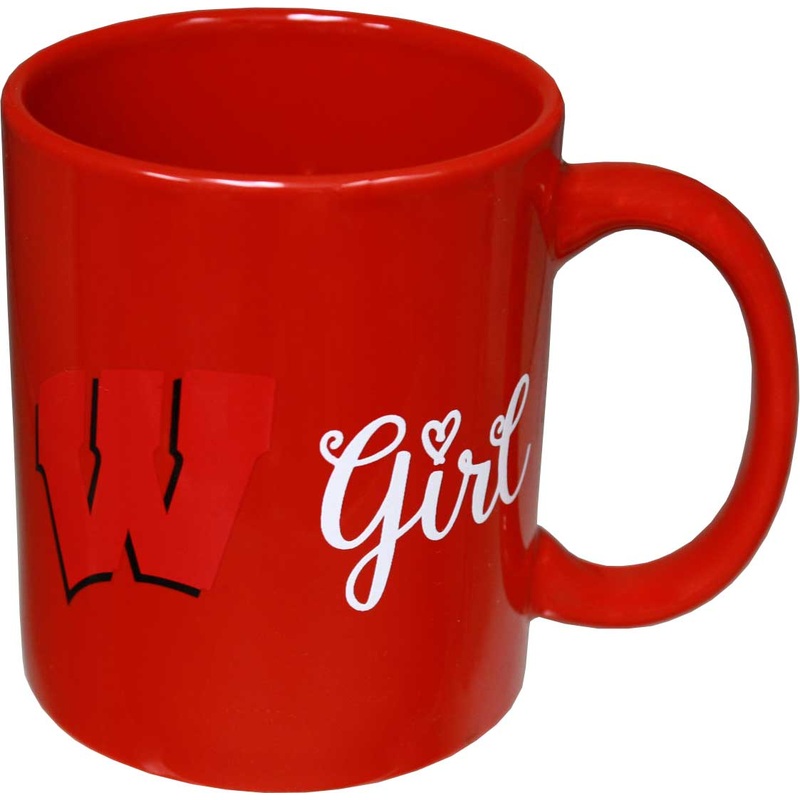 Wisconsin Badgers Girl 11oz Mug