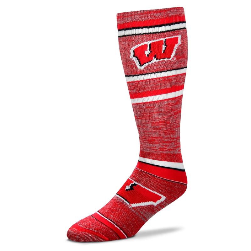 Wisconsin Badgers Going to the Game Socks