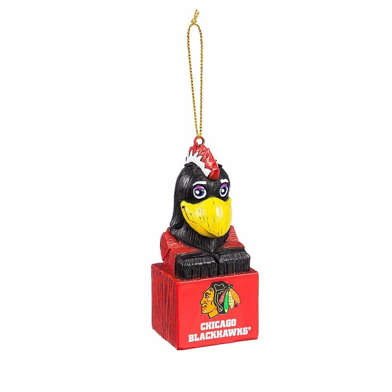 Chicago Blackhawks 3.5" Mascot Ornament