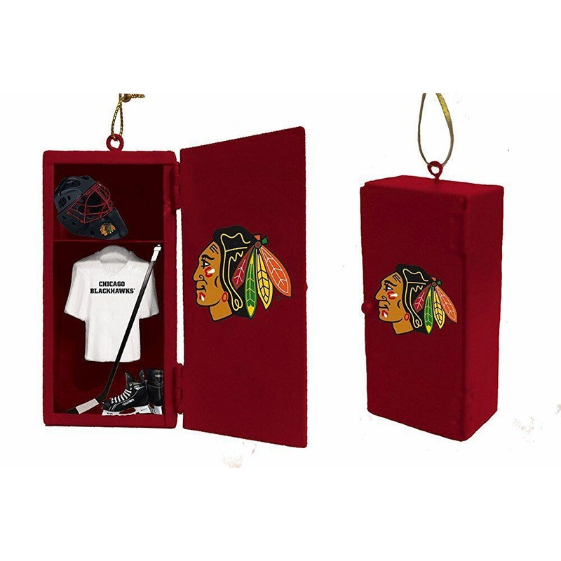 Chicago Blackhawks Team Locker Ornament