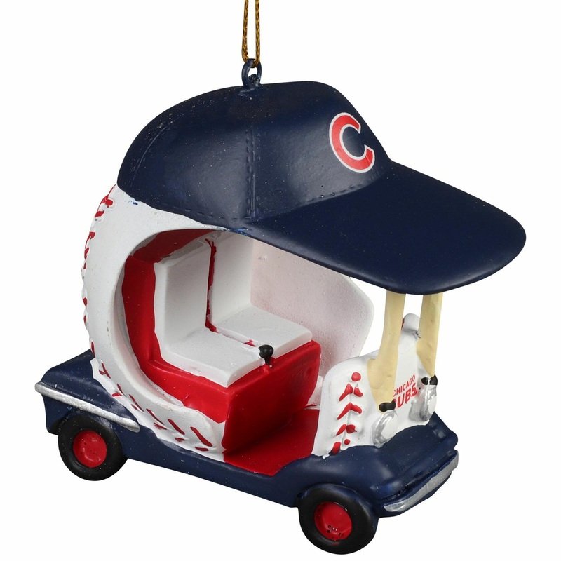 Chicago Cubs 4" Field Cart Ornament