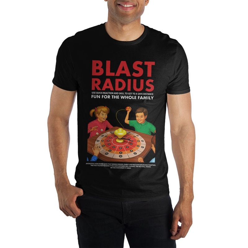 Fallout Blast Radius Men's Black Shirt