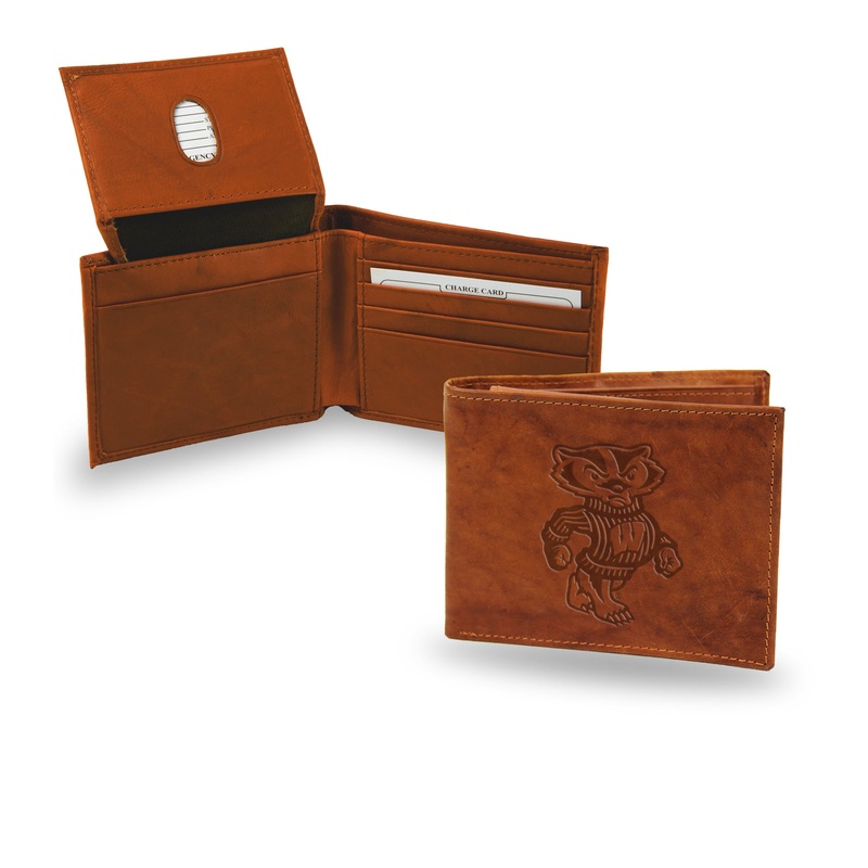 Wisconsin Badgers Bucky Embossed Billfold