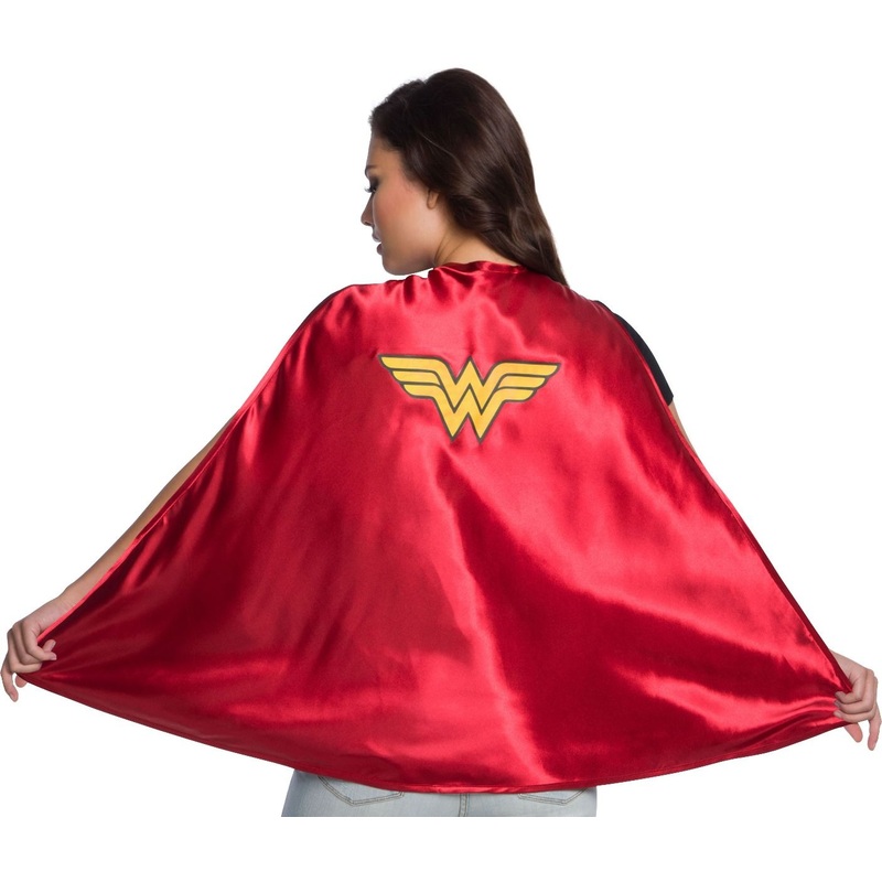 Adult DC Comics Wonder Woman Reversible Pride Cape