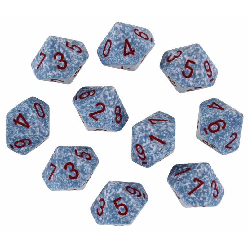 Chessex Speckled Air D10 Dice Set (10)