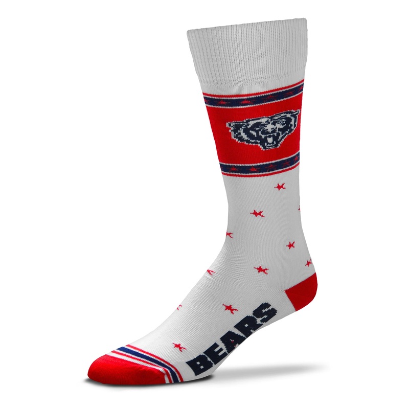 Chicago Bears Anthem Socks, One Size (Men's 5-12 / Women's 6-11)