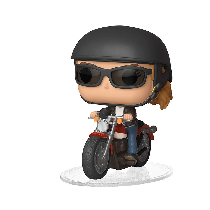 Funko POP! Rides Marvel Carol Danvers on Motorcycle 5" Vinyl Figure (#57)