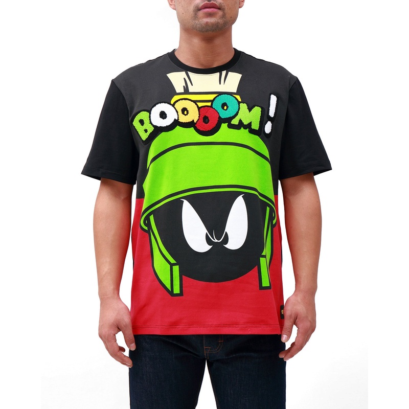 Looney Tunes Marvin the Martian Boooom Shirt, Black