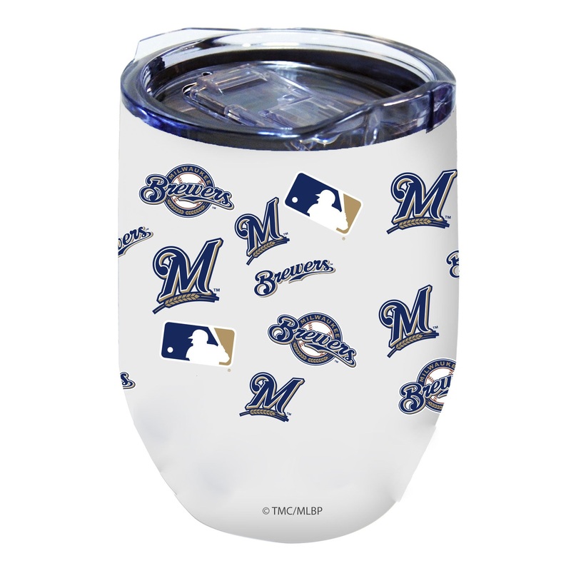 Milwaukee Brewers 16oz Powder Coat Stemless Tumbler