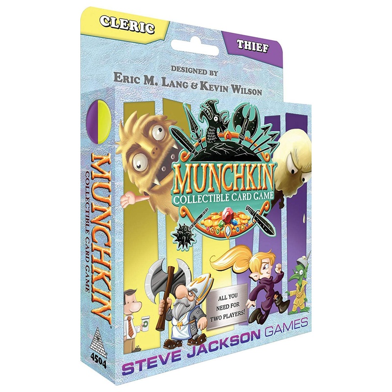 Munchkin Collectible Card Game - Cleric & Thief Starter Set