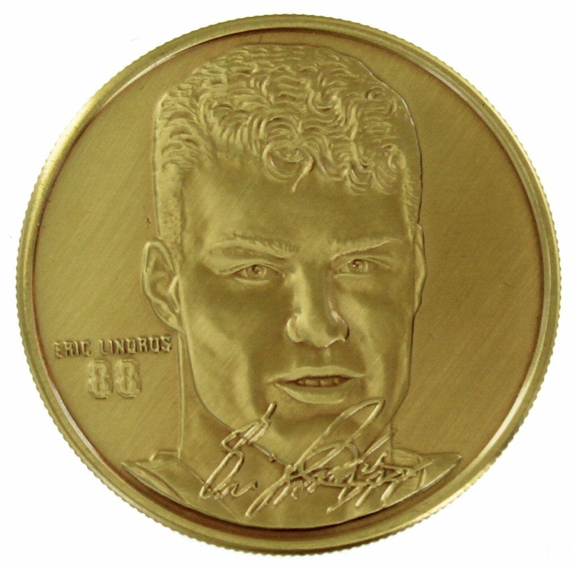 Eric Lindros Bronze Elite Medallion Coin