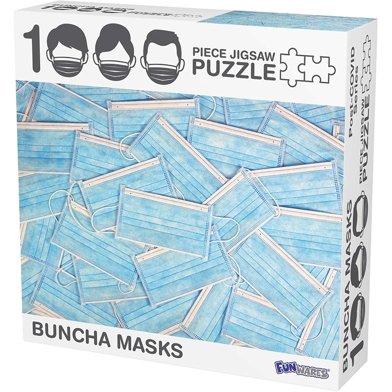 Buncha Masks Jigsaw Puzzle, 1000 Pieces, 1000 Pieces