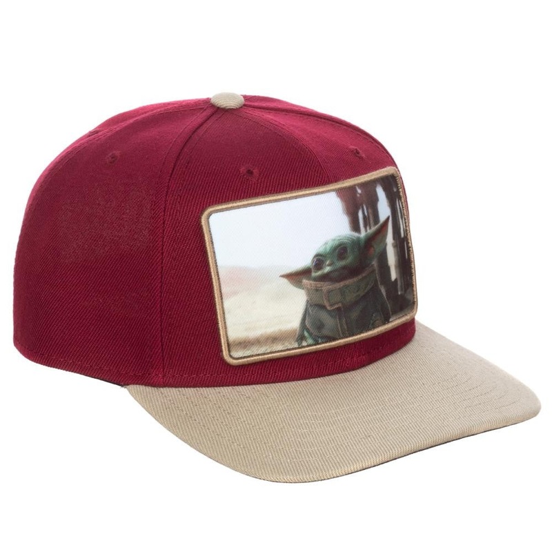 Star Wars Mandalorian The Child Pre-Curved Bill Snapback