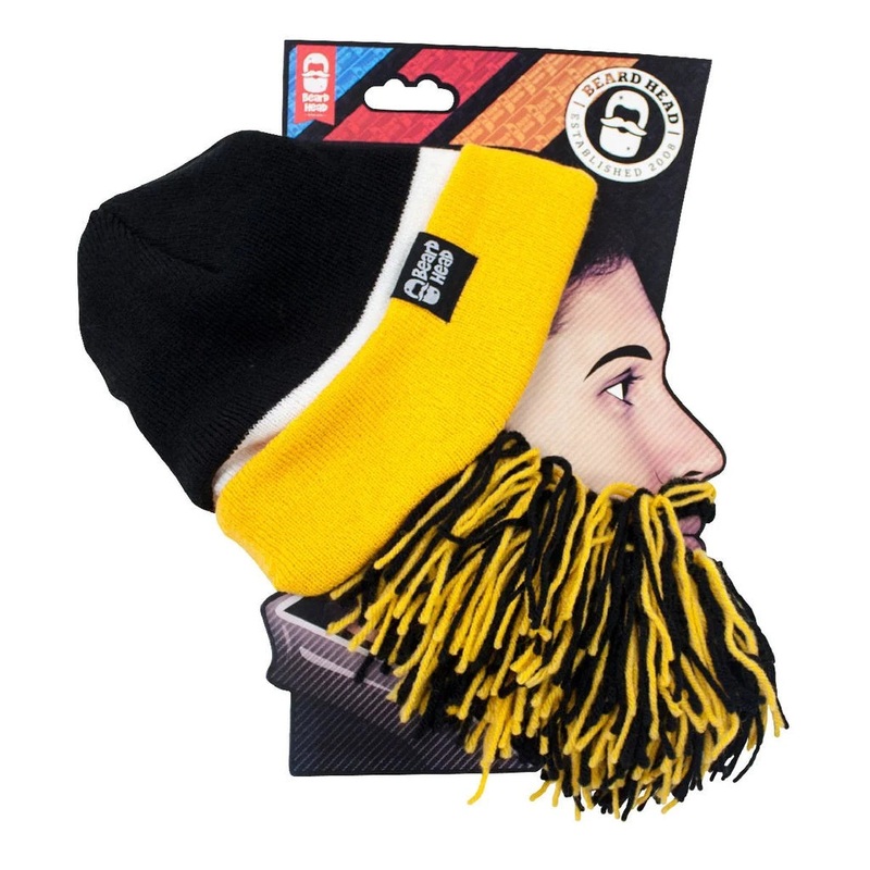 Tailgate Barbarian Beard, Black/Yellow