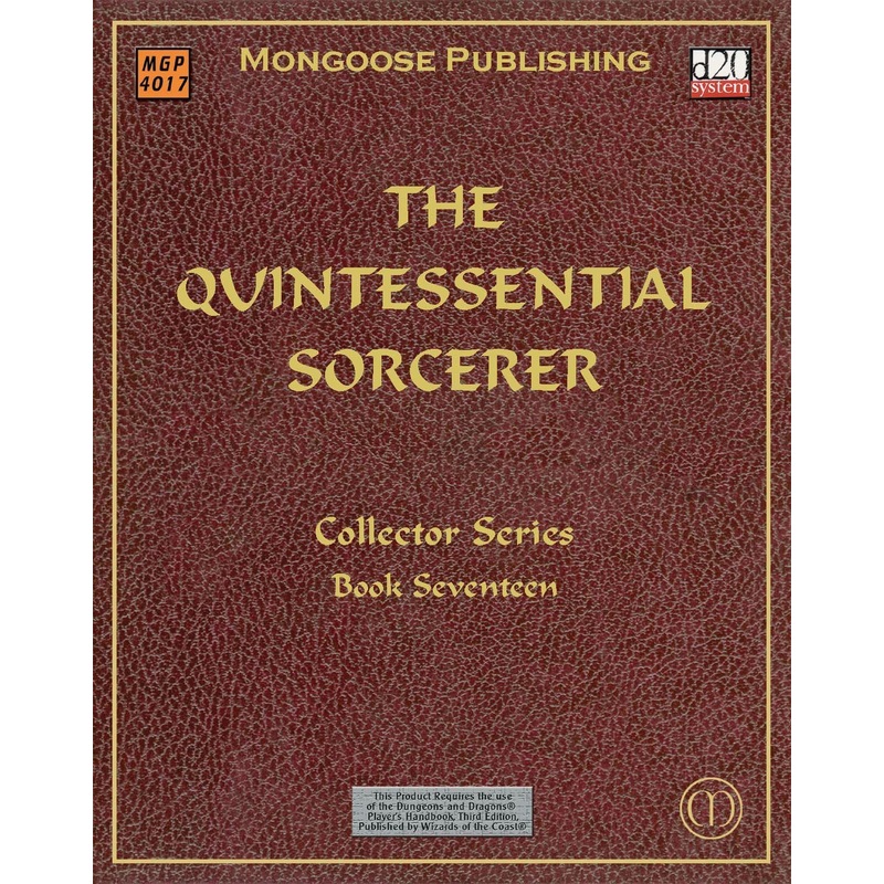 The Quintessential Sorcerer: Collector Series Book Seventeen