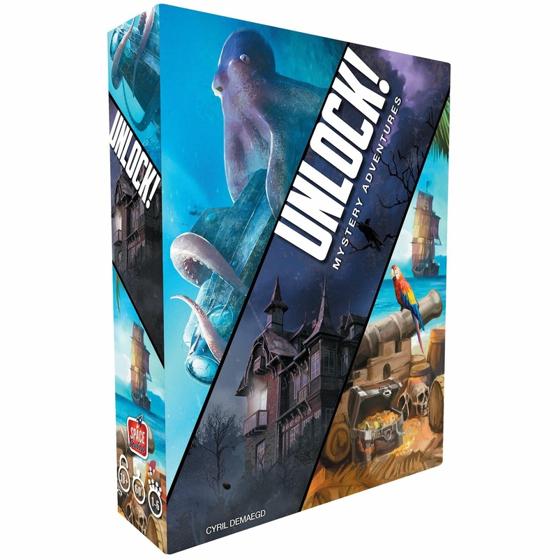 UNLOCK! Mystery Adventures Card Game | Escape Room Games for Adults and Kids