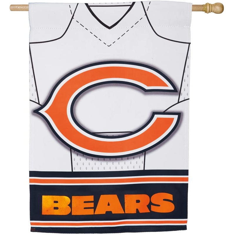 Chicago Bears Team Jersey Vertical Flag, 29" x 43", 2-Sided
