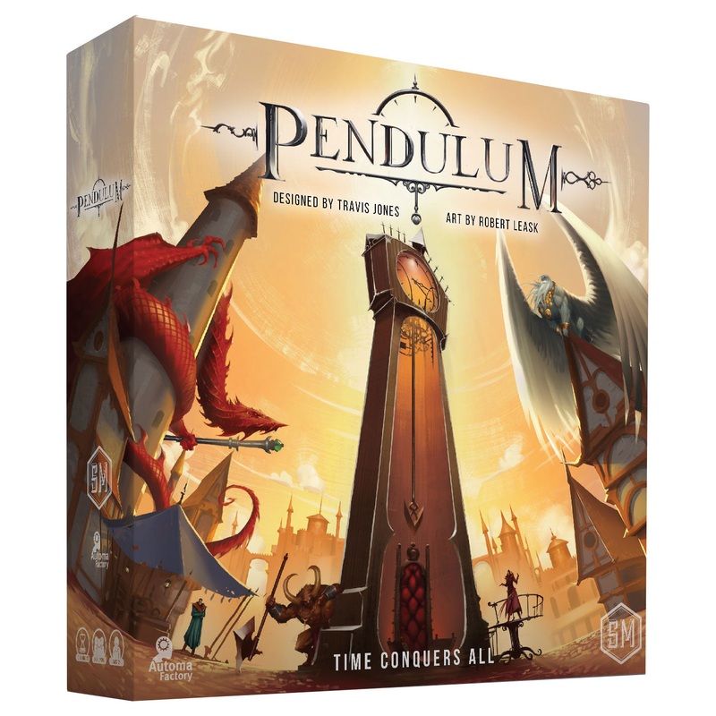Pendulum | A Worker Placement, Time-Optimization Strategy Board Game
