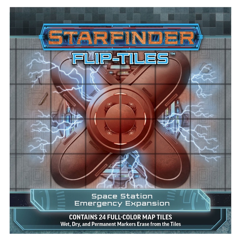 Starfinder RPG: Flip-Tiles - Space Station Emergency Expansion