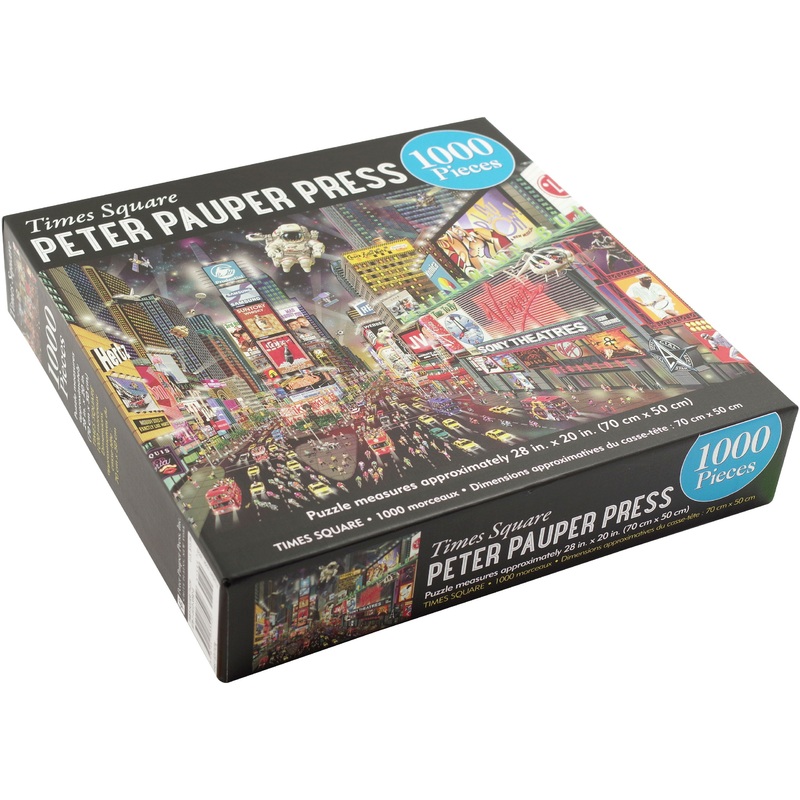 Times Square Jigsaw Puzzle, 1000-Pieces