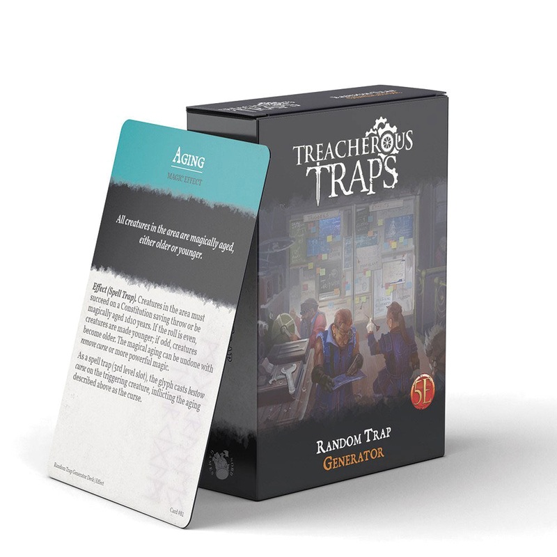 Treacherous Traps  Random Trap Generator Deck (5E)