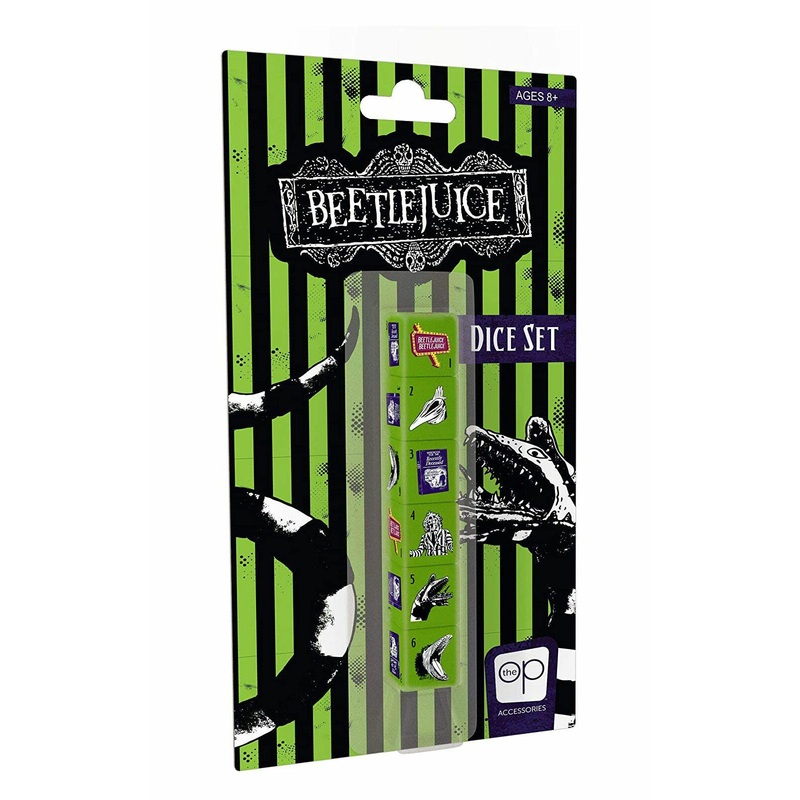 Beetlejuice Dice Set