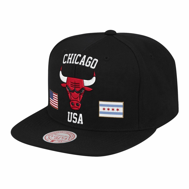 Chicago Bulls USA City Pride Snapback Cap