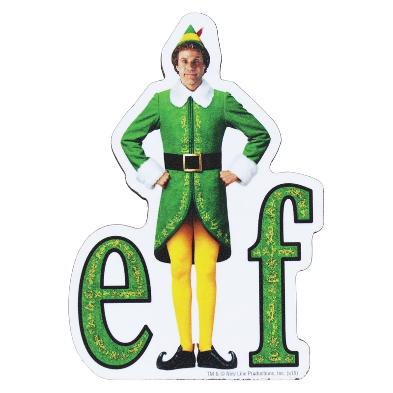 Elf Logo Funky Chunky Magnet