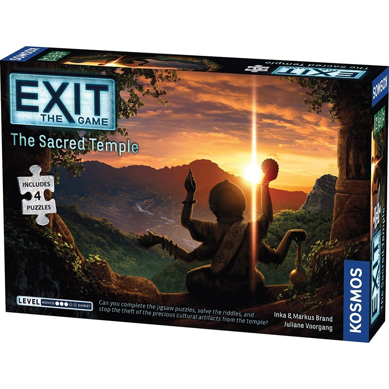 EXIT: The Sacred Temple (with Jigsaw Puzzle)