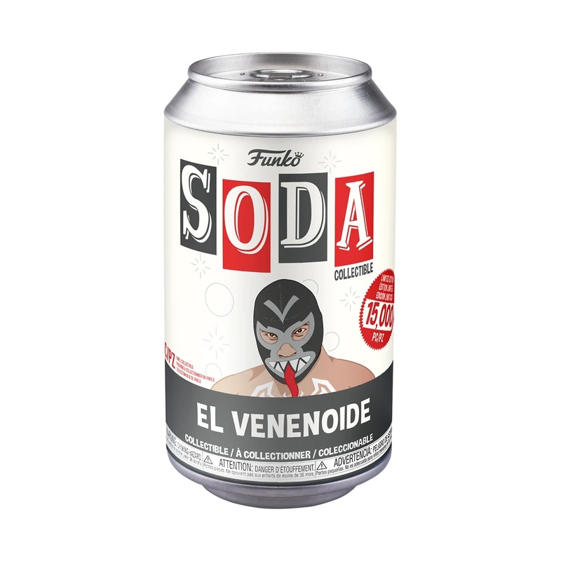 Funko POP! Soda Marvel Luchadores El Venonoide (Venom) 4.25" Vinyl Figure in a Can