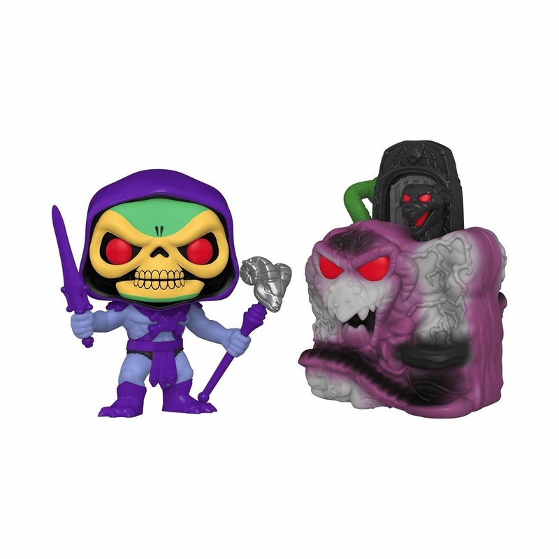 Funko POP! Town: Skeletor with Snake Mountain 7.5" Vinyl Figure (#23)