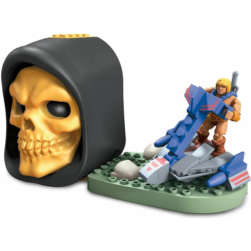 Mega Construx Masters of the Universe Skeletor Skull: He-Man Jet Sled