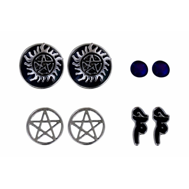 Supernatural Earring Set, 4-Pack