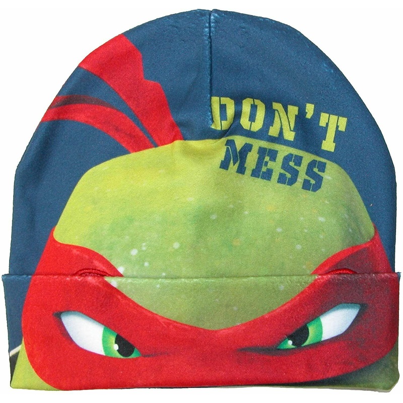 Teenage Mutant Ninja Turtles Flip-up Knit Hat with Eye Panel