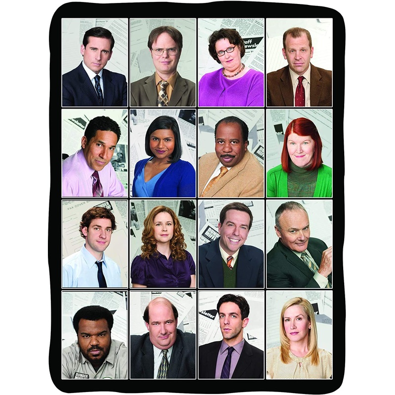 The Office Fleece Throw Blanket