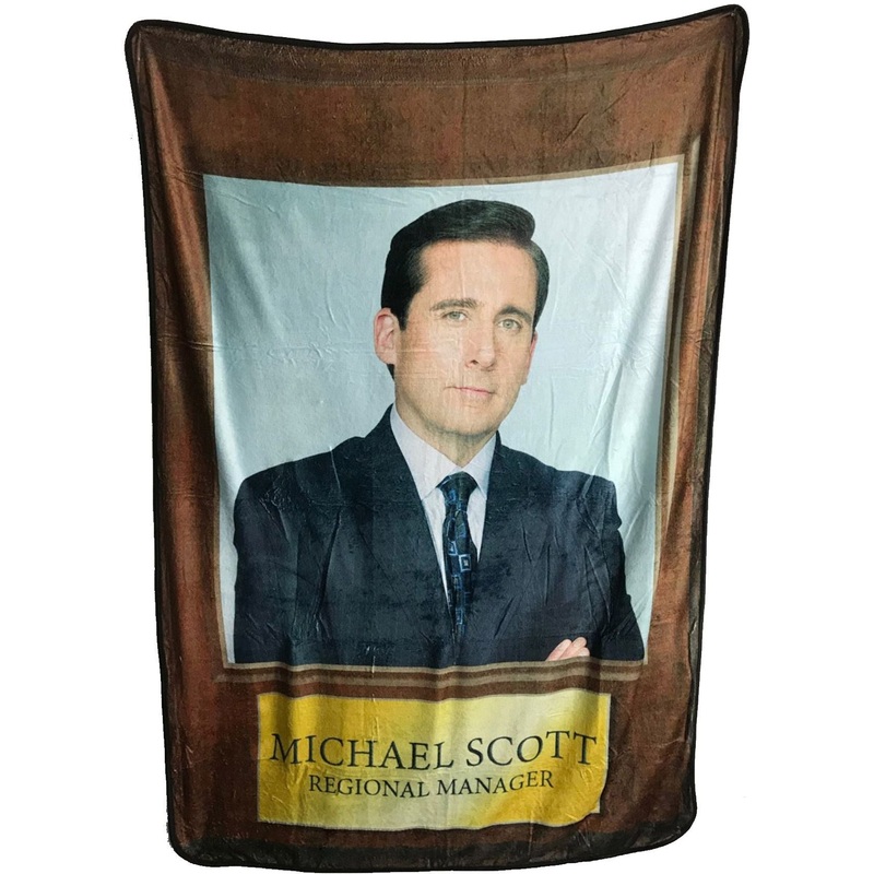 The Office Michael Scott Regional Manager 45" x 60" Fleece Throw Blanket