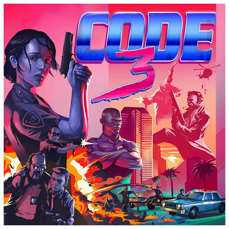 Code 3  | 80's Themed Crime Fighting Board Game