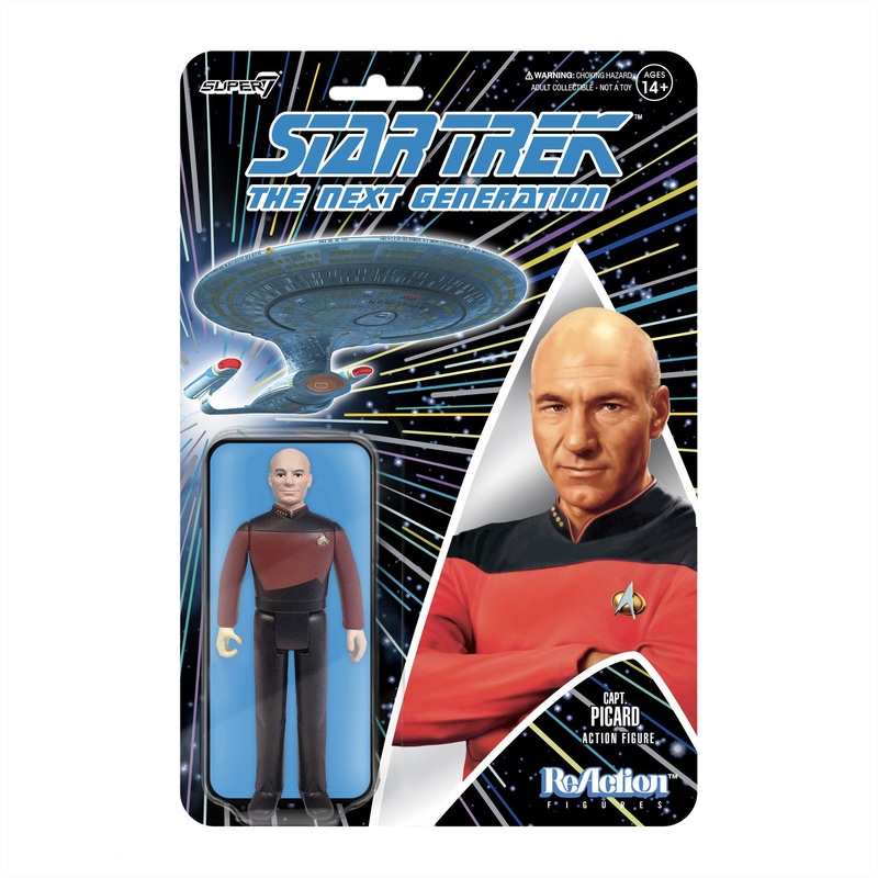 Star Trek: The Next Generation ReAction Figure Wave 1 - Captain Picard
